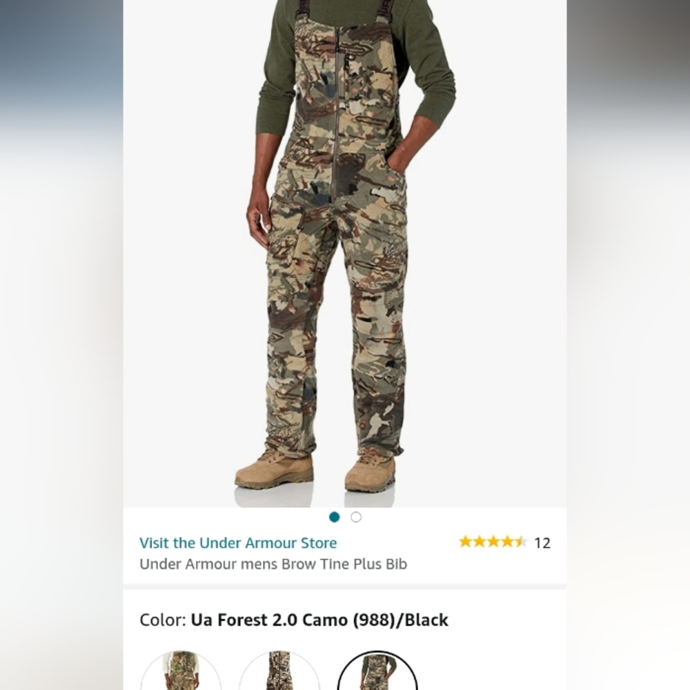Under armour scent lightweight but very warm overalls. Paid 175. 100 firm